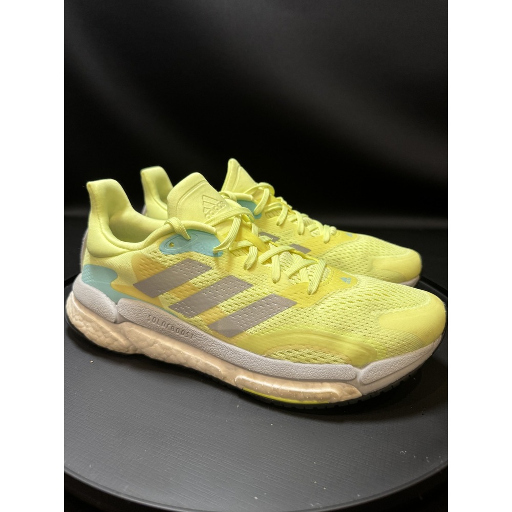 Adidas SolarBoost 3 Womens Running Shoes Yellow Silver FY0303 Size 8.5